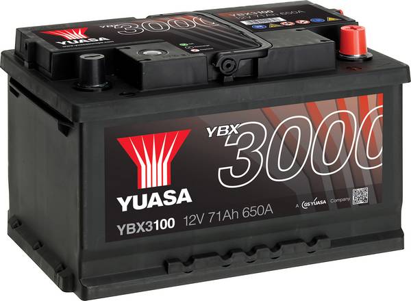 Yuasa SMF YBX3100 auto baterija  71 Ah  Tip pola: T1