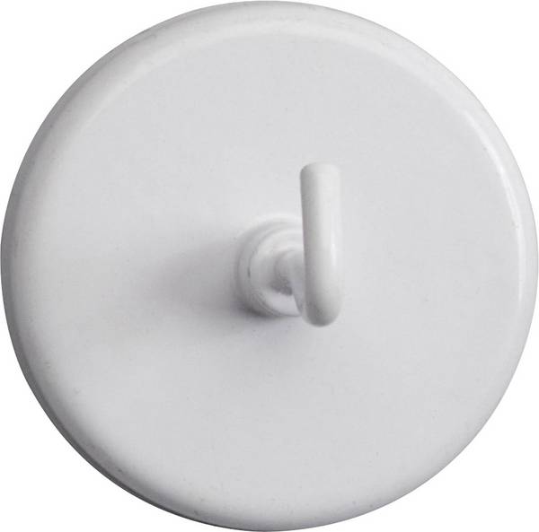 Maul magnet  (Ø x V) 47 mm x 36 mm okrugli, s kukama bijela 5 St. 6159002