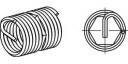 Alstertaler Schrauben & Präzisionsteile 883469220200040 Schroefdraad inzet M20 40 mm 88346 RVS A2 10 stuk(s)