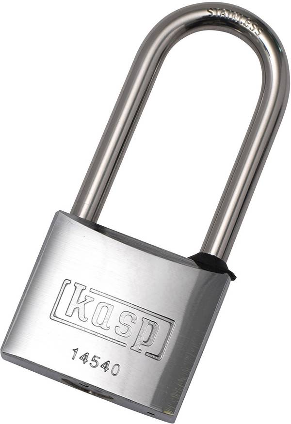 Kasp K14540L50D lokot 40 mm različito zatvaranje   plemeniti čelik zaključavanje s ključem