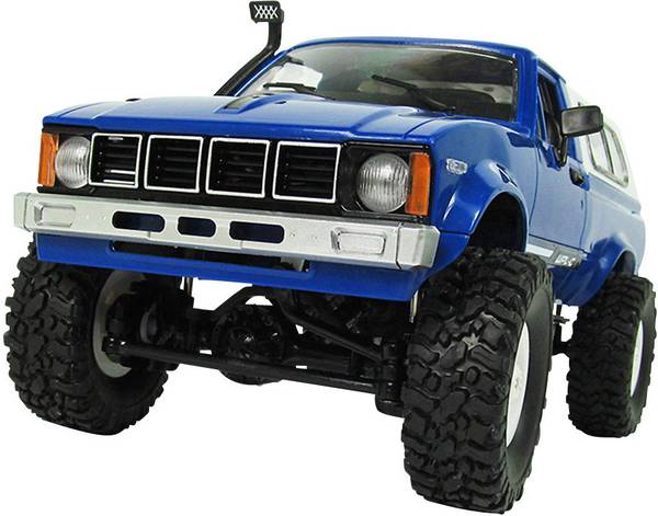 Amewi Offroad-Truck plava boja s četkama 1:16 RC model automobila električni  terensko vozilo pogon na sva četiri kotača (4wd) RtR  uklj. baterija i punjač