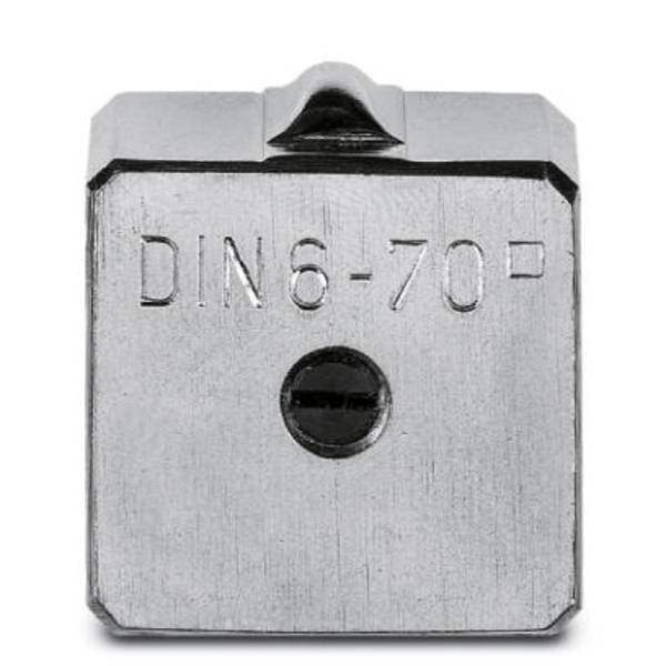 Phoenix Contact CRIMPFOX-C120 RC 70/M-DIE 1212331 nareznica za krimpanje neizolirana kabelska cipelica Prikladno za kliješta kabelske stopice 6 do 70 mm²   Pogodno za marku (kliješta) Phoenix Contact CRIMPFOX-C120