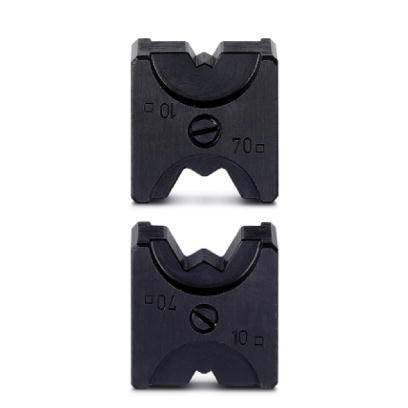 Phoenix Contact CRIMPFOX-C120 RCT 50-1/DIE 1212321 Krimpprofiel Buiskabelschoenen Geschikt voor tangen Kabelschoenen 25 tot 50 mm² Geschikt voor merk Phoenix