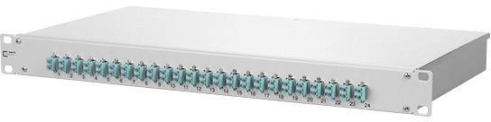 Metz Connect 1502507724-E 24 ulaza Patch panel za optičke kablove 483 mm (19") LC 1 U djelomično opremljena