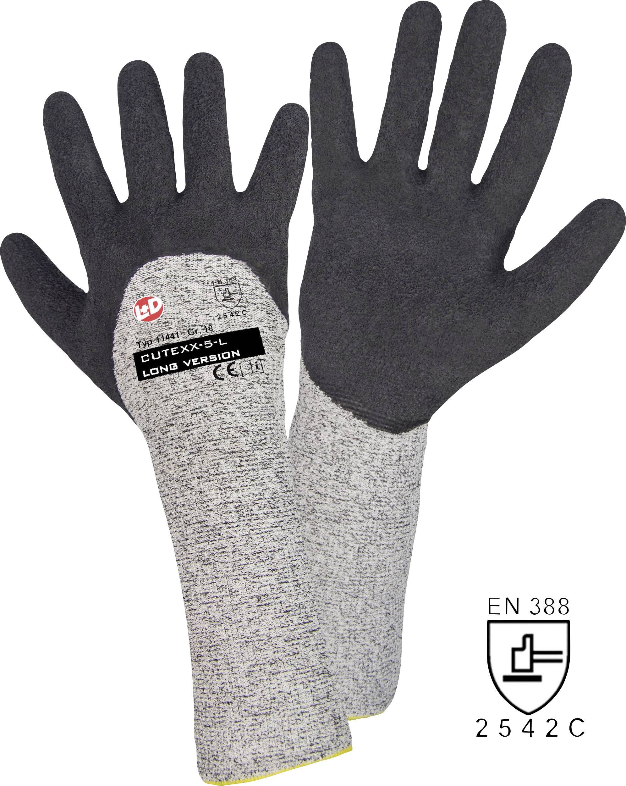 Guanti Da Lavoro Worky CUTEXX HPPE/Lycra Con Fibra Di Vetro E Rivestimento PU – Taglia 9, Livello 5