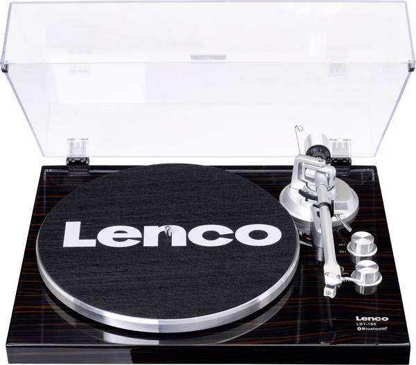 Lenco LBT-188 USB gramofon remenski pogon orah