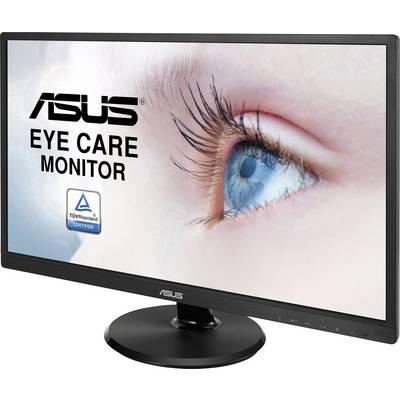 ASUS monitor prikazuje sliku oka. Display je označen kao 'Monitor za zaštitu očiju' s TÜV certifikatom.