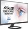 Asus monitor s logotipom 'Eye Care' tehnologije i TÜV Rheinland certifikatom za zaštitu očiju.
