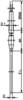 Jumo termoelement 901250/32-1043-3-300-11-2500/000 Tip tipala K Mjerno područje temperature-200 do 1200 °C Duljina kabela (tekst) 2.5 m Širina tipala 3 mm Kalibriran po (ISO)