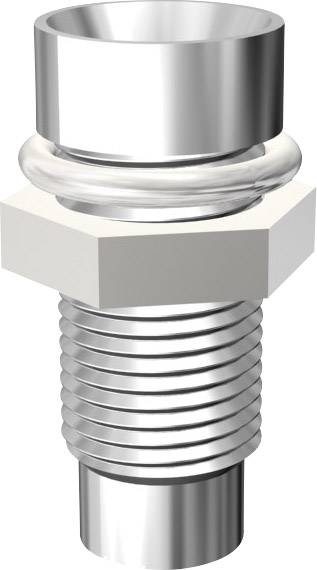 Signal Construct SMZ1069 SMZ1069 LED-fitting Metaal Geschikt voor LED 3 mm Schroefbevestiging