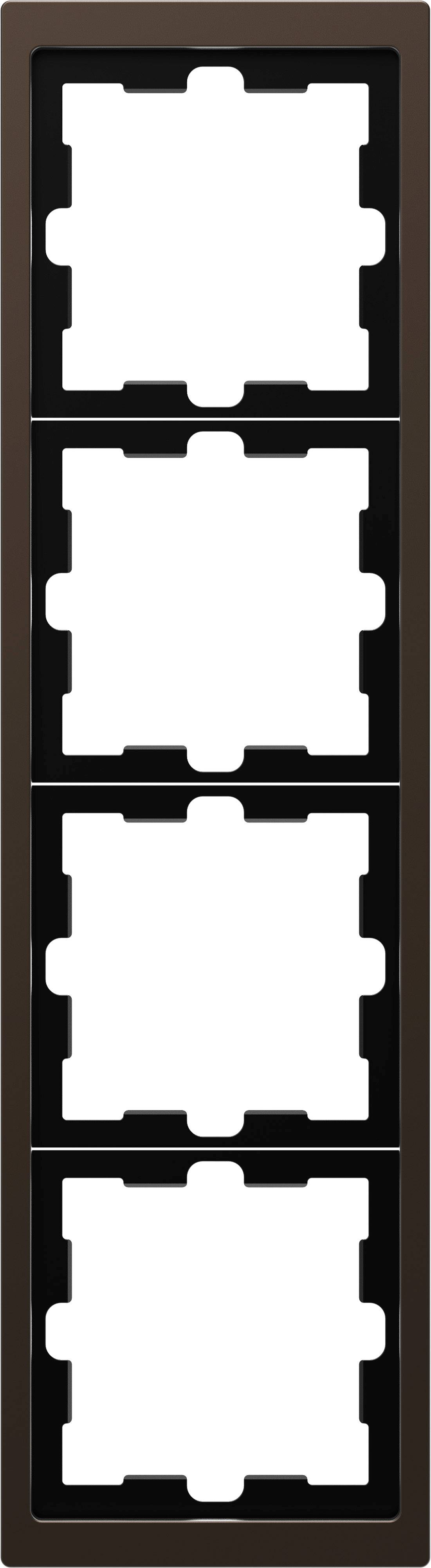 Merten okvir poklopac System Design moka MEG4040-6552 1 St.
