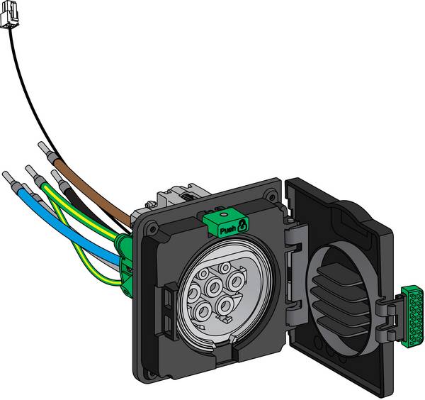Schneider Electric EVP1HSM23 utičnica za punjenje eMobility tip 2 32 A