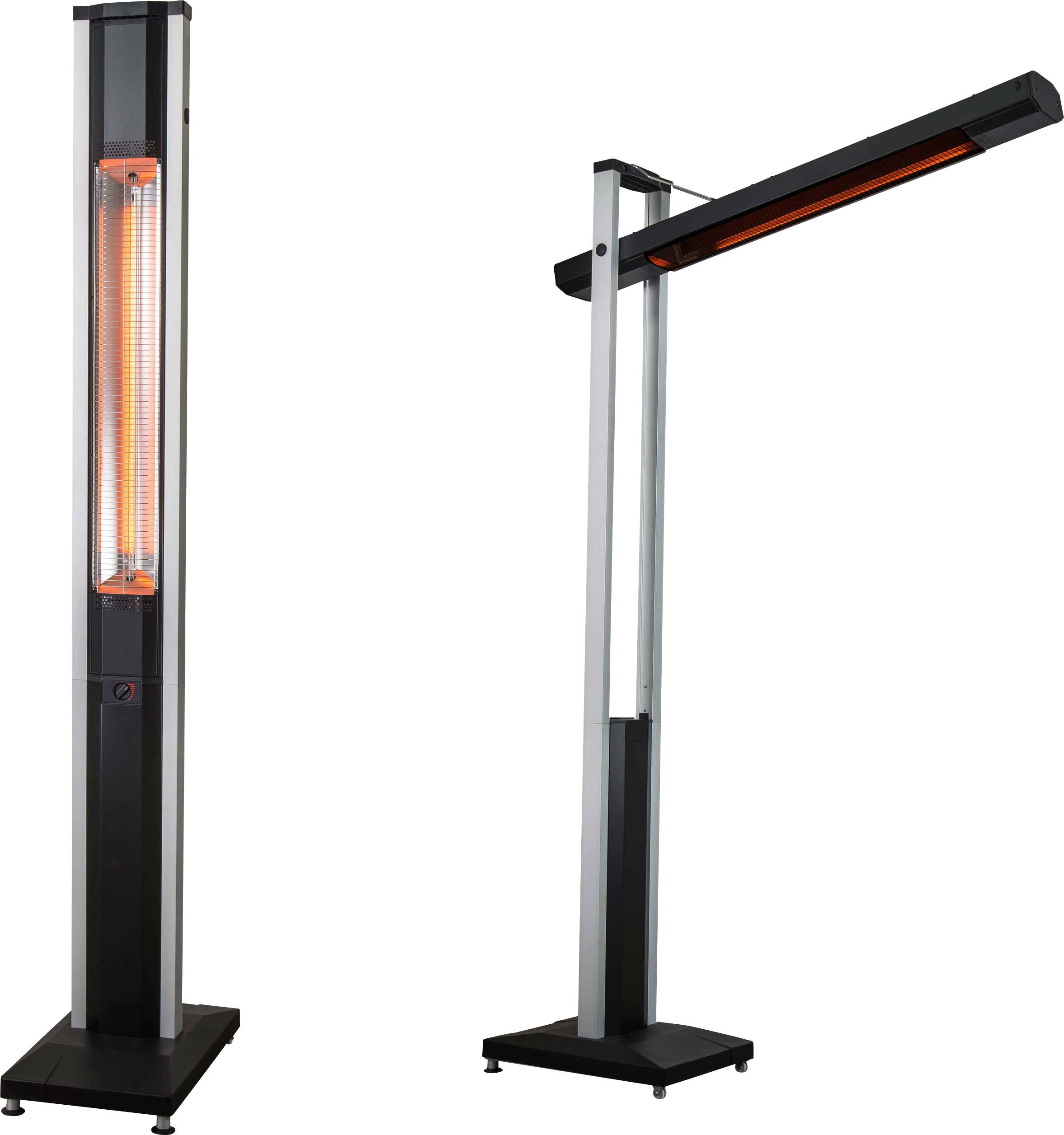 Silva Homeline 510020 IR kratkovalni reflektor 1800 W srebrna (mat), crna-1