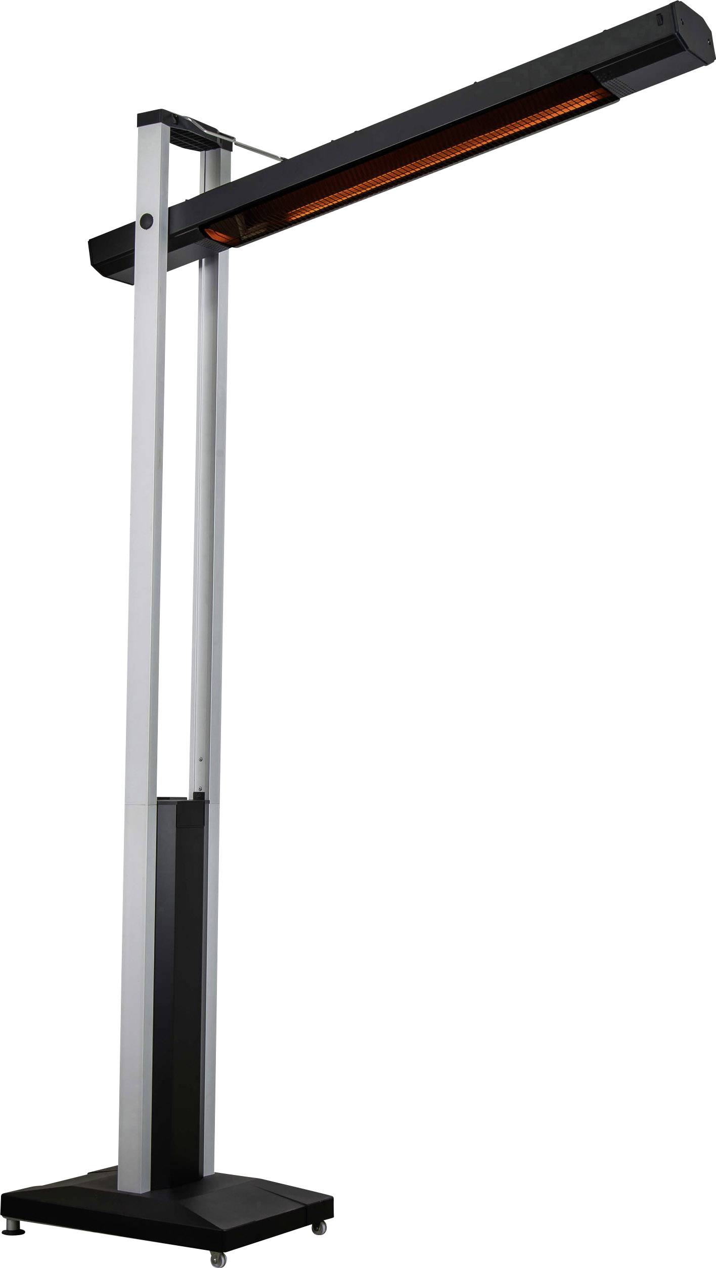 Silva Homeline 510020 IR kratkovalni reflektor 1800 W srebrna (mat), crna-2