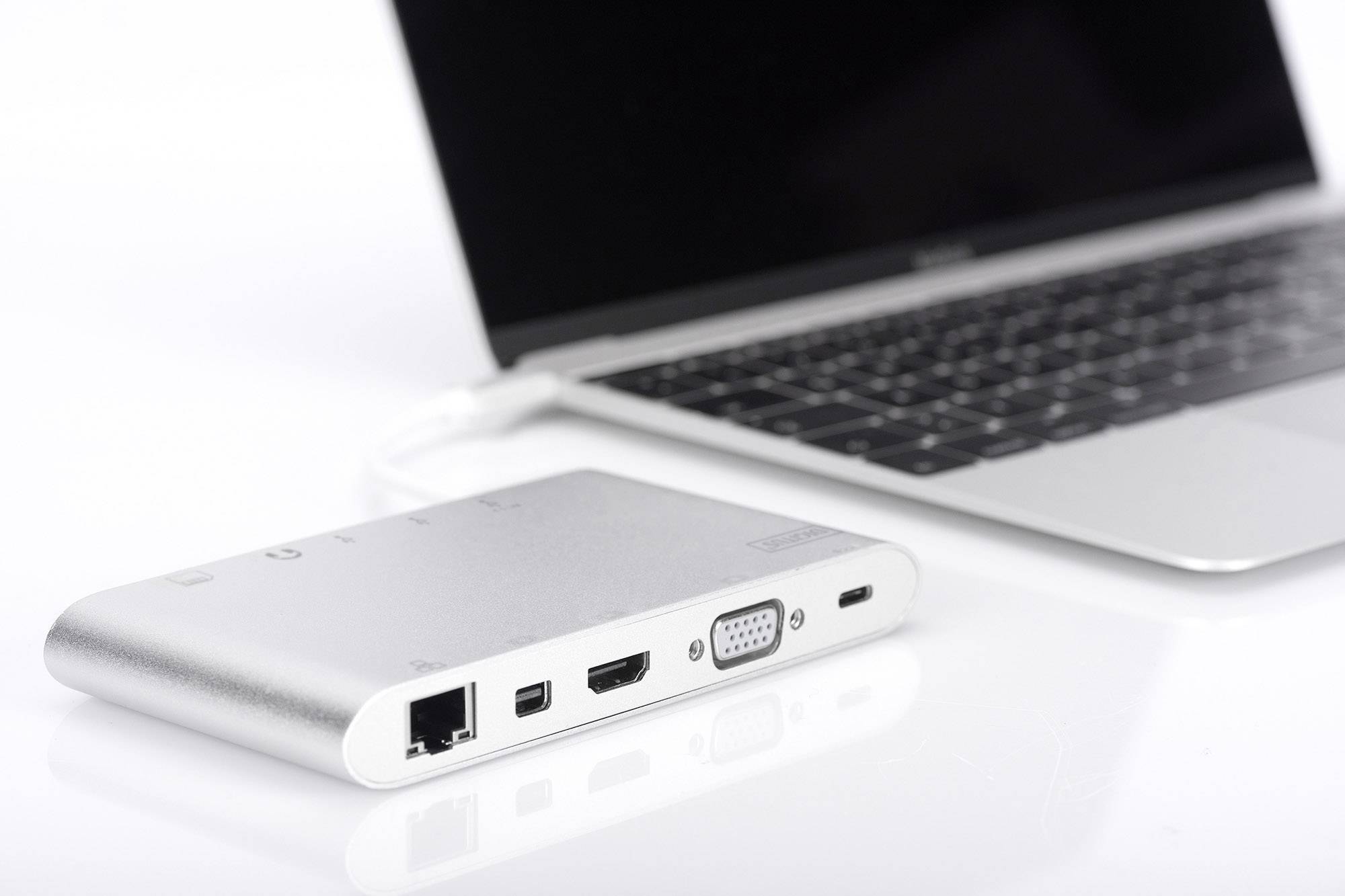 Digitus USB-C® priključna stanica DA-70861 Pogodno za marku: Universal uklj. funkcija punjenja-2