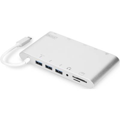 Digitus USB-C® priključna stanica DA-70861 Pogodno za marku: Universal uklj. funkcija punjenja-5