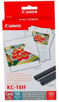 Canon Selphy Photo Sticker Pack KC-18IF 7741A001 patrona za printer slika (tinta/papir) 18 list