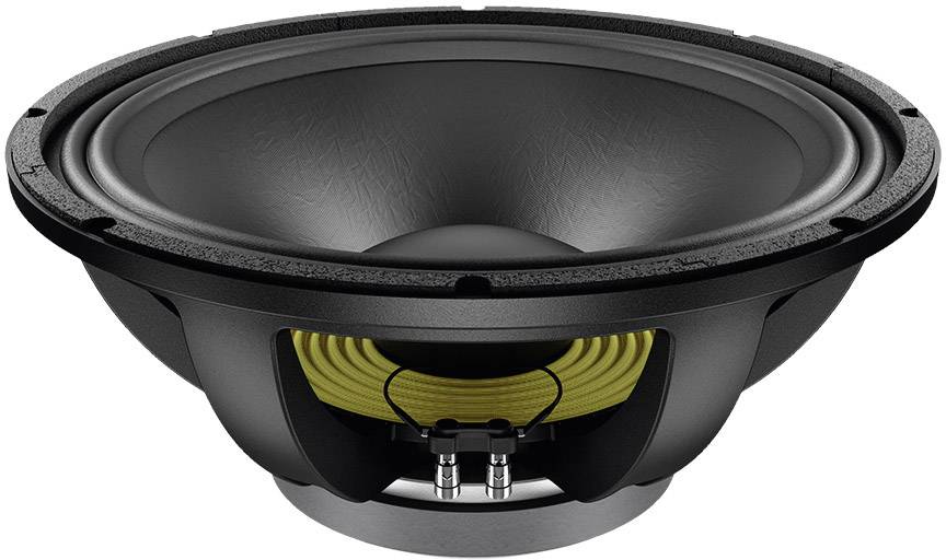 Zvučnik-subwoofer u blizom kadru prikazuje membranu i magnet, pogodan za reprodukciju dubokih frekvencija basa.