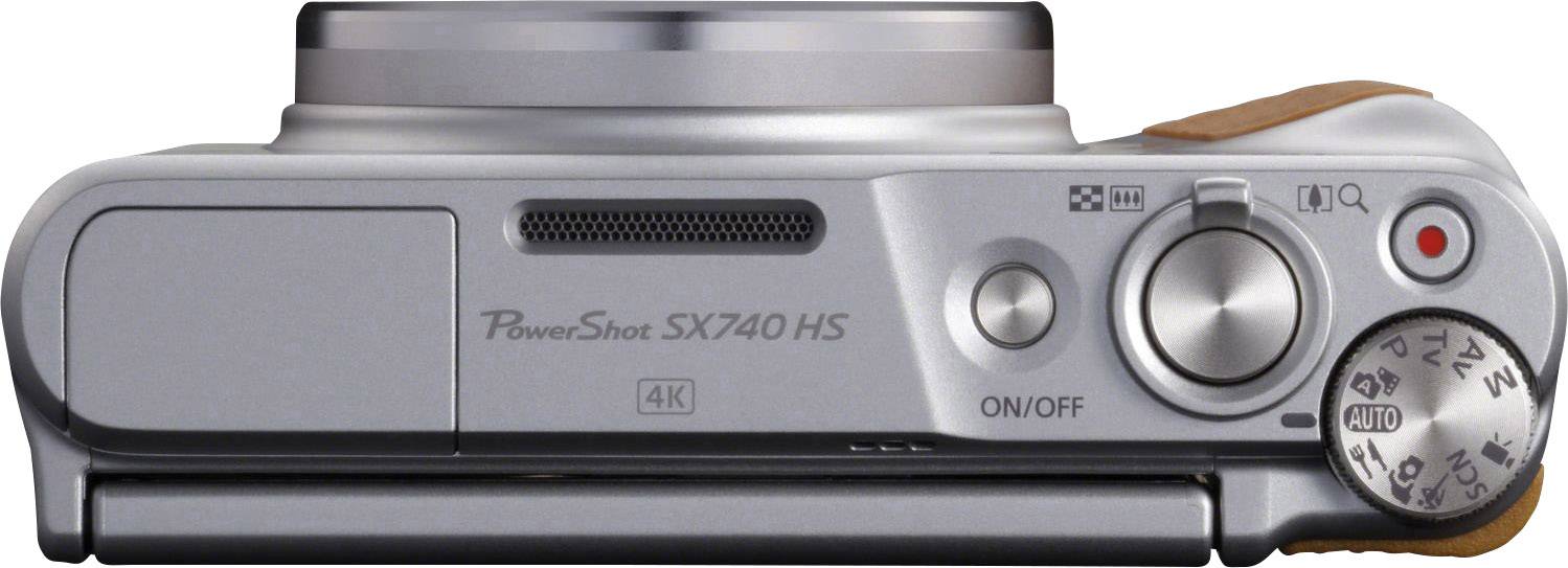 Canon PowerShot SX740 HS digitalni fotoaparat 20.3 Megapiksela Zoom (optički): 40 x srebrna 4K-video, Bluetooth, mobilni-11