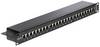 Delock 43298 24 ulaza mreža patch panel CAT 6 1 U višebojna opremljena