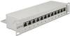 Delock 43299 12 ulaza mreža patch panel CAT 6 1 U višebojna opremljena