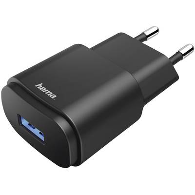 Hama charger 1.2 USB punjač 5 W utičnica Izlazna struja maks. 1200 mA Broj izlaza: 1 x USB 