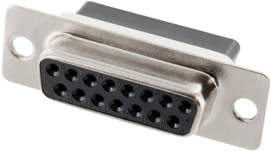 Utikač s više okruglih priključaka, tipično korišten za elektroničke spojeve u uređajima.