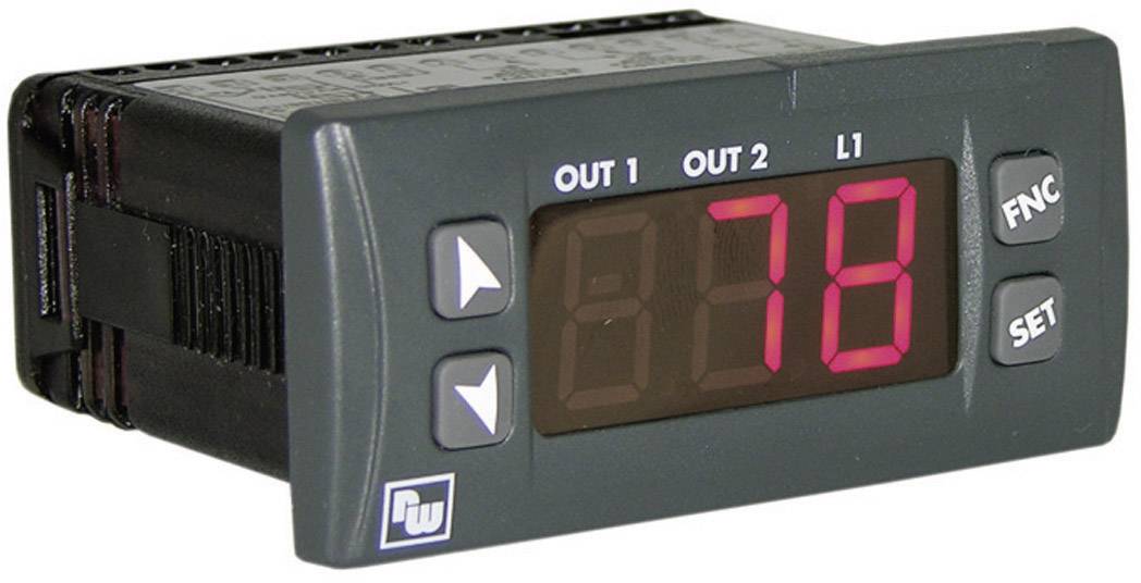 Wachendorff UR3274S1 pid termostat K, S, R, J, Pt100, Pt500, Pt1000, Ni100, PTC1K, NTC10K relej 10 A, relej 5 A, SSR (D x Š x V) 53 x 77 x 35 mm