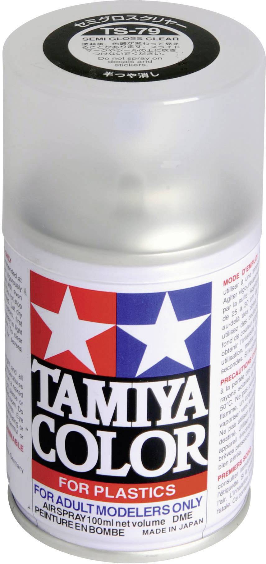 Sprej boje Tamiya za plastične modele, oznako "Samo za odrasle modelare", proizveden u Japanu.