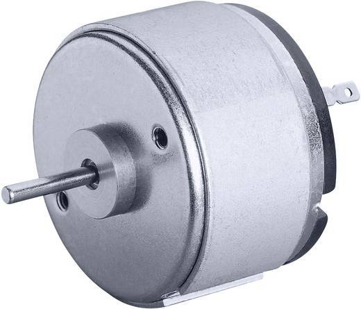 Metalni elektromotor cilindričnog oblika, s istaknutom osovinom i priključcima, na bijeloj pozadini.