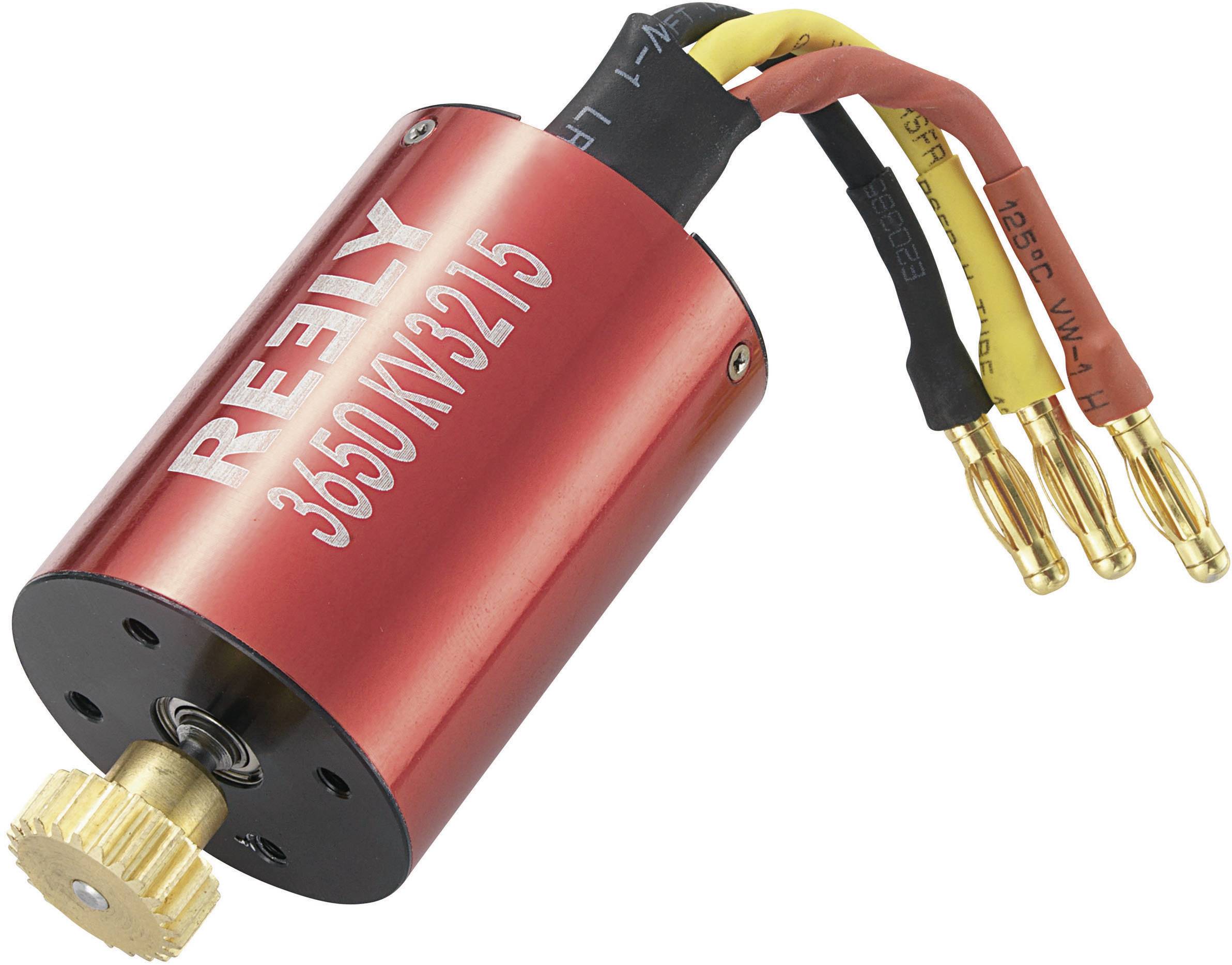 Reely 3650 beskontaktni istosmjerni elektromotor za model auta kV (U/min po voltu): 3650 Okretaji (Turns): 10