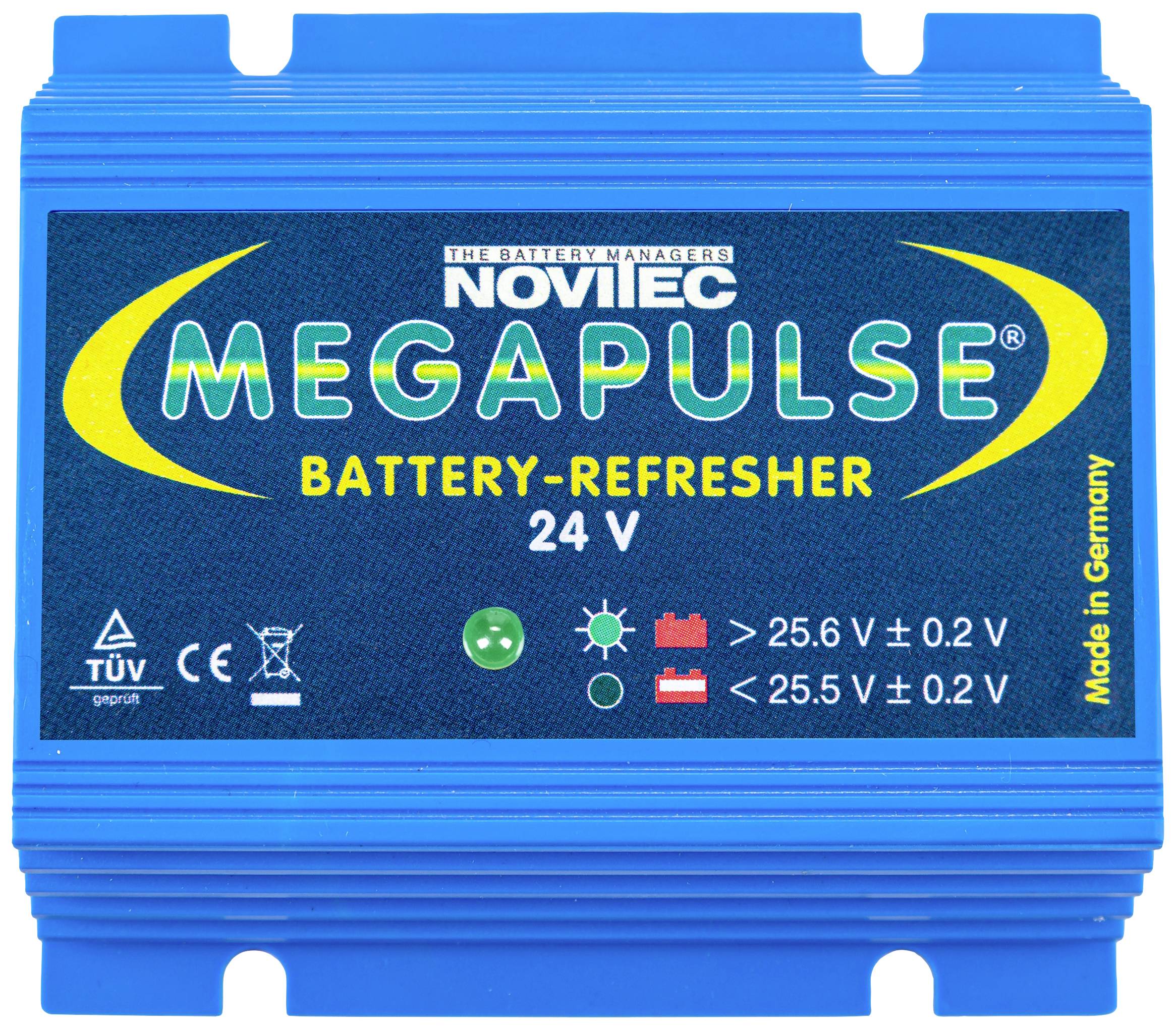 Novitec Megapulse 24 V Loodaccu-refresher 24 V