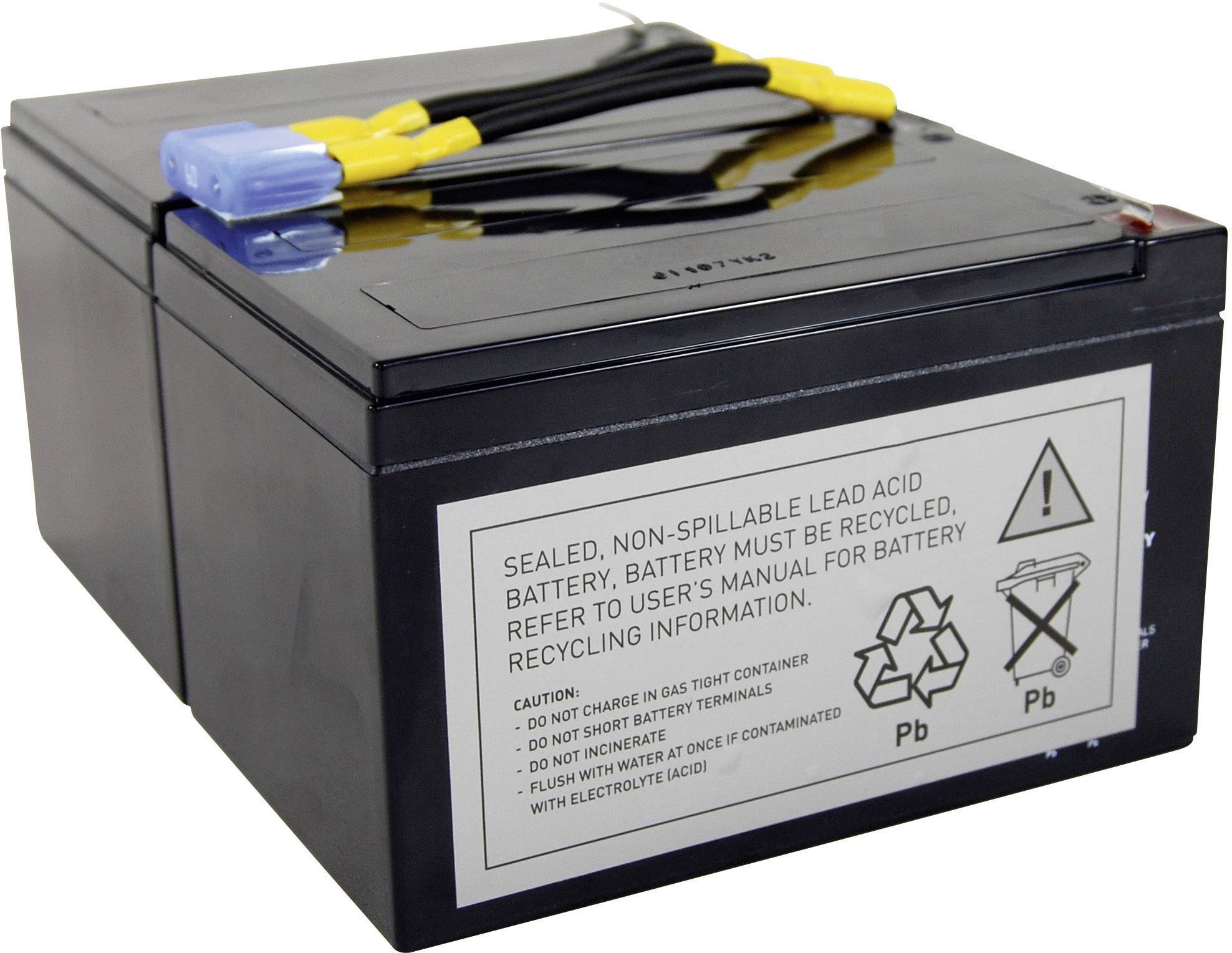 Beltrona RBC6 UPS-accu Vervangt originele accu RBC6 Geschikt voor merk APC