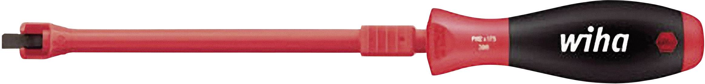 Wiha 32871 Werkplaats Platte schroevendraaier Kopbreedte: 6 mm Koplengte: 175 mm