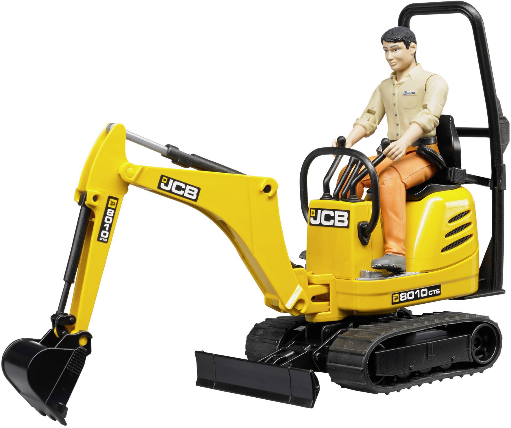 bruder Brother JCB 8010 CTS mikro bager i građevinski radnici