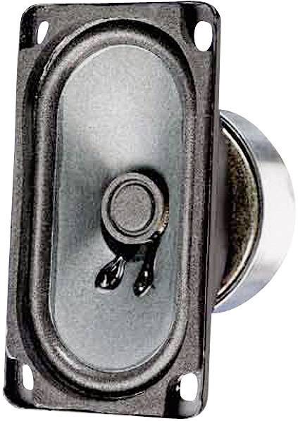 Visaton SC 5.9 - 8 Ohm 3.5 inch 9 cm Breedband-luidspreker 10 W 8 Ω Zwart Ovaal, Magnetisch afgeschermd