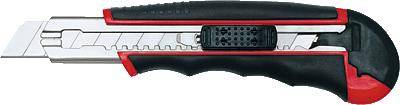 WEDO 78418 Wedo Profi-Cutter, AUTO-LOAD , 18 mm - nr. 78418 zwart/rood 1 stuk(s)