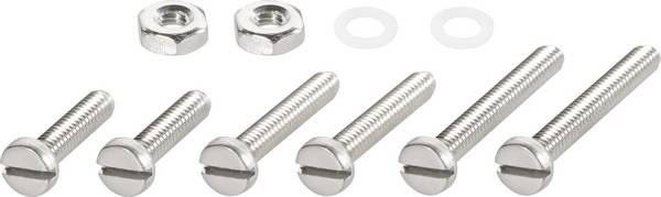 PHONO-SCHRAUBEN-SET für 1,27 cm (1/2") Systeme gramofonski vijaki
