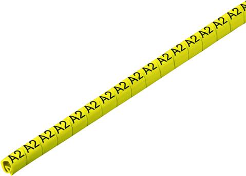 Weidmüller CLI C 1-6 GE/SW A2 CD Markeerring Opdruk A2 Buitendiameter 2.5 tot 5 mm 1868811727