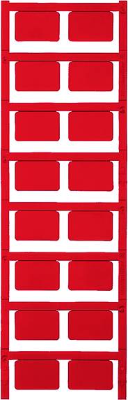 Weidmüller 1906110000 SM 27/18 NEUTRAL ROT Apparaatmarkering Montagemethode: Plakken Markeringsvlak: 18 x 27 mm Rood Aantal markeringen: 80 80 stuk(s)