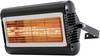Tansun Sorrento kvarcna infracrvena lampa 2000 W 12 m² crna