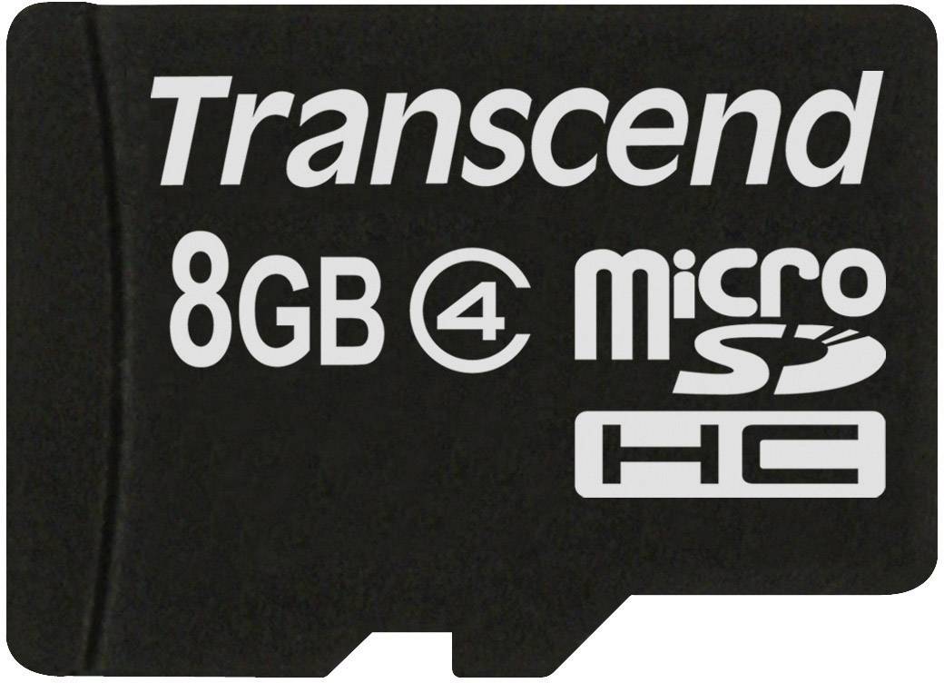 Transcend TS8GUSDC4 mémoire flash 8 Go MicroSDHC Classe 4 Neuf - vue 3