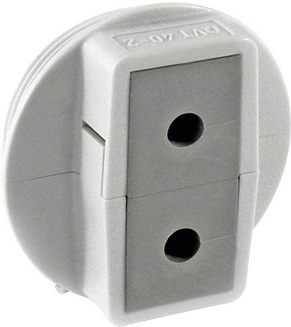 Icotek QVT 40/2 kabelska uvodnica djeljivo    polikarbonat siva 1 St.