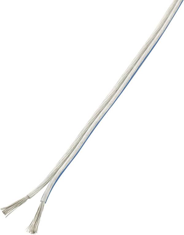 Conrad Components H21204C4 zvučnički kabel 2 x 2.5 mm² prozirna 10 m