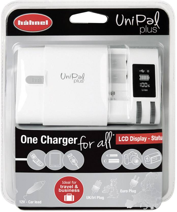Hähnel Fototechnik Unipal-Plus 320325 punjač baterije za kameru Odgovarajući akumulator nikalj-kadmijev, nikalj-metal-hi-4