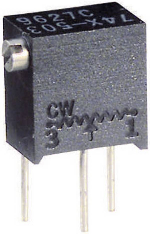 Vishay T63XB101KT20 T63XB101KT20 vijčani trimer 12-stupanjski linearno 0.25 W 100 Ω 4320 ° 1 St.