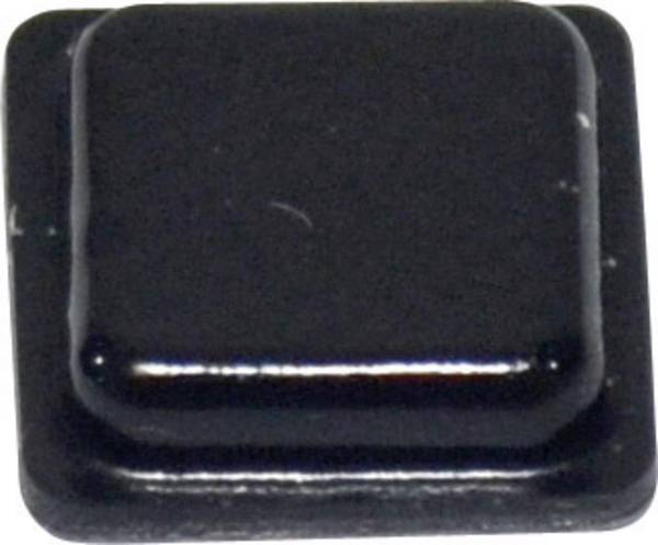 TOOLCRAFT PD2100SW nogica za uređaje samoljepljivo, kvadratno crna (D x Š x V) 10.2 x 10.2 x 2.5 mm 1 St.