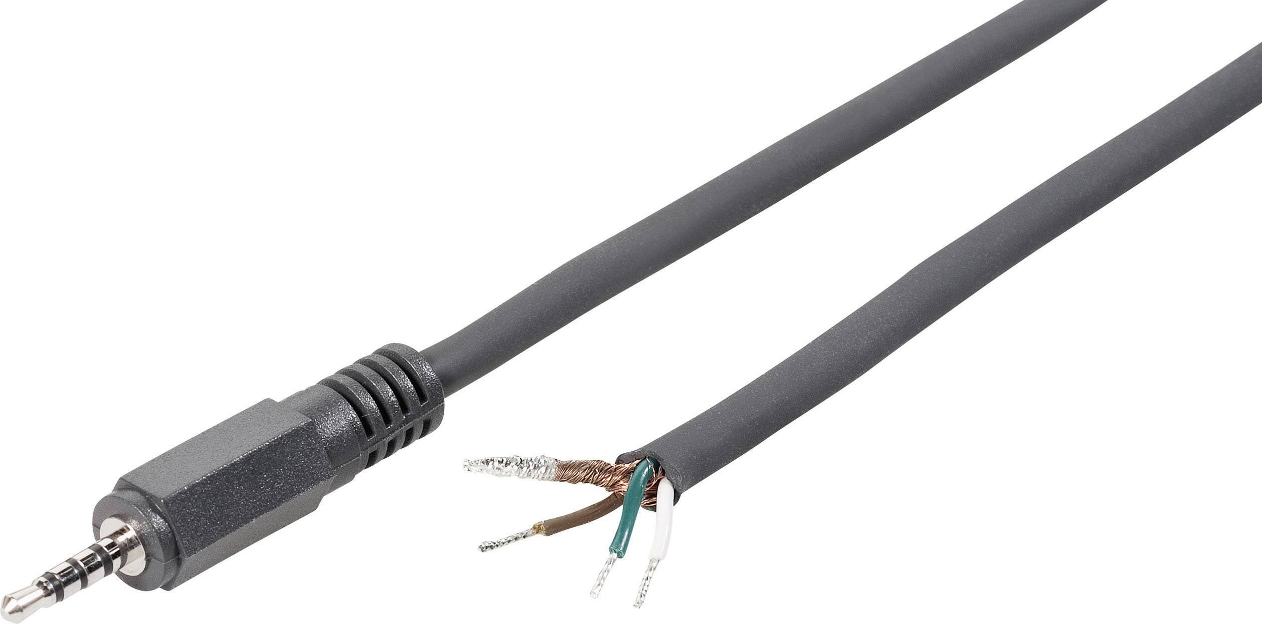 BKL Electronic 1101078 jack utični konektor 2.5 mm - stereo Broj polova (broj):4 1 St.