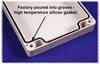 Hammond Electronics 1554EGASKET silikon crna 2 St.