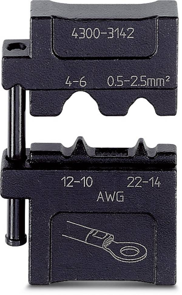 Phoenix Contact CRIMPFOX-M RC 6/DIE 1212079 nareznica za krimpanje neizolirana kabelska cipelica  0.5 do 6 mm²   Pogodno za marku (kliješta) Phoenix Contact 469547